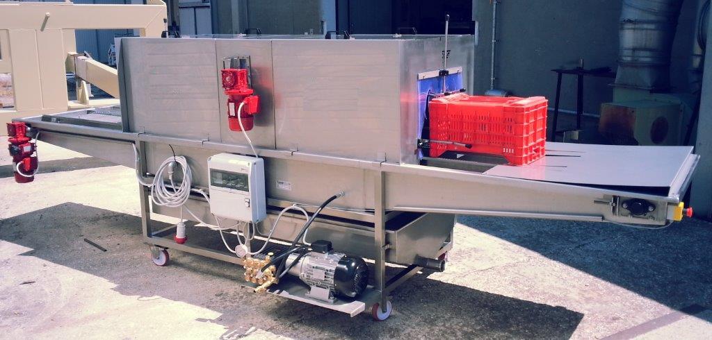 lavadoras de cajas de plastico