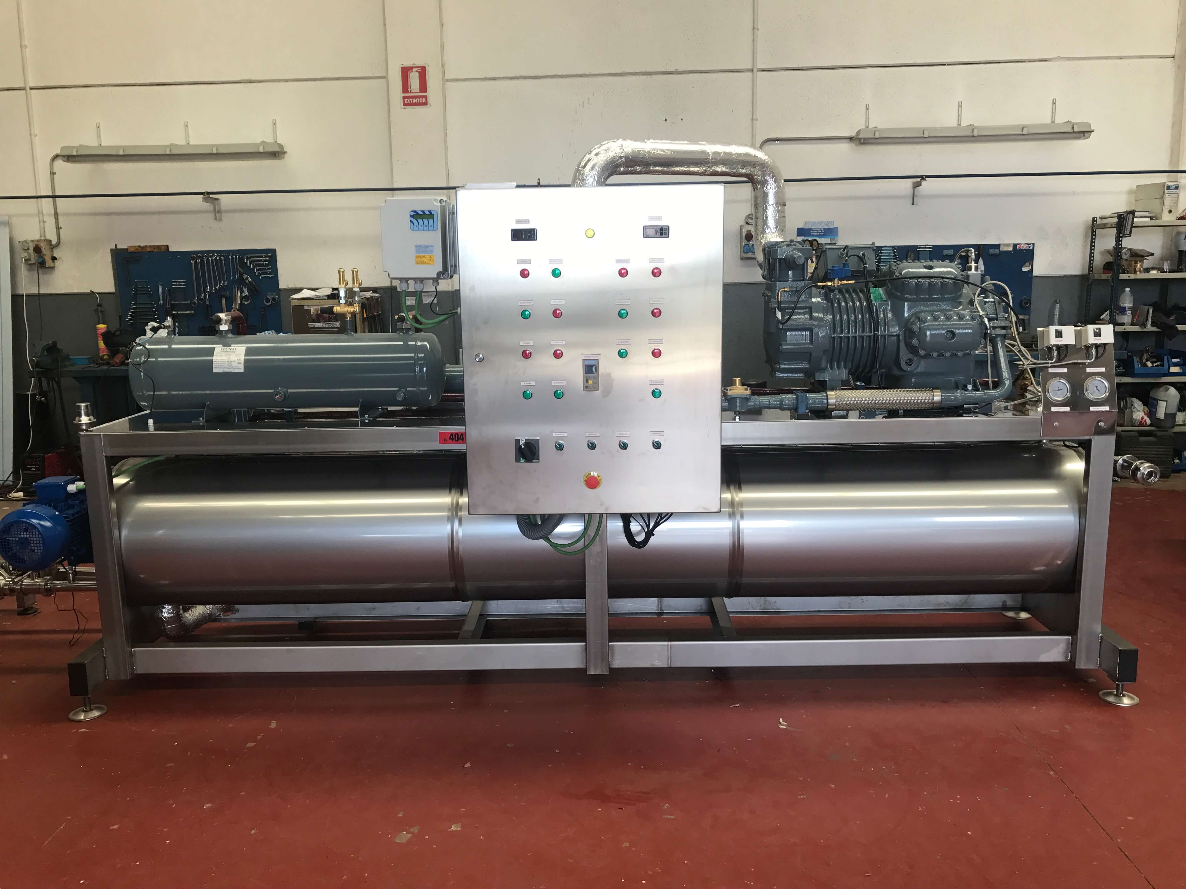 equipo de frio rascado