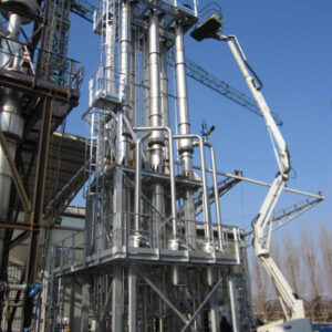 Equipos de concentracion para mosto y zumo de frutas